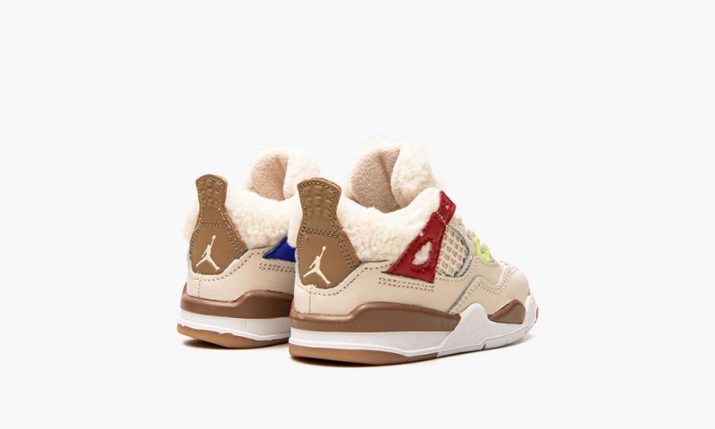 Nike Air Jordan 4 Retro Lasten Kengät Valkoinen | 091JIMDWZ