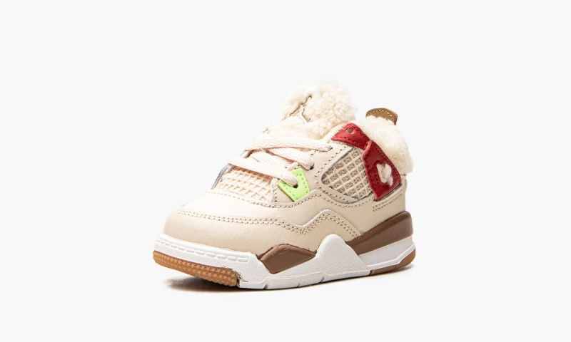 Nike Air Jordan 4 Retro Lasten Kengät Valkoinen | 091JIMDWZ