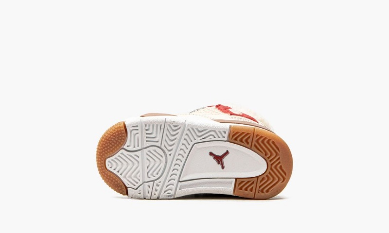 Nike Air Jordan 4 Retro Lasten Kengät Valkoinen | 091JIMDWZ