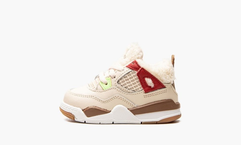 Nike Air Jordan 4 Retro Lasten Kengät Valkoinen | 091JIMDWZ