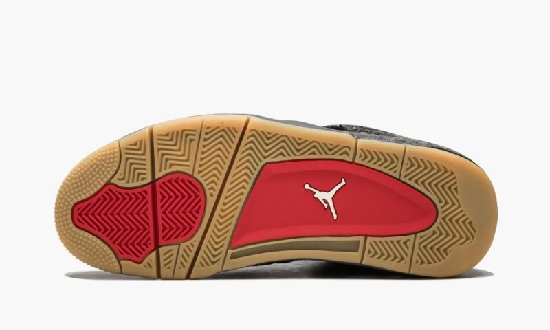 Nike Air Jordan 4 Retro Levis NRG 'Black Levis' Miesten Kengät Mustat | 280ADFSJU