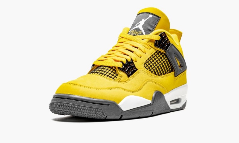 Nike Air Jordan 4 Retro 'Lightning 2021' Miesten Kengät Keltainen Monivärinen | 375IXRGLJ