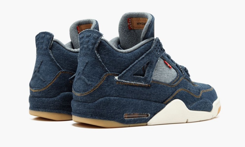 Nike Air Jordan 4 Retro NRG 'Levi's' Miesten Kengät Sininen Sininen Punainen | 412EQCDBF