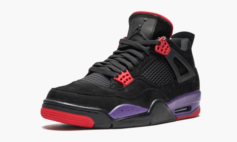 Nike Air Jordan 4 Retro NRG 'Raptors' Miesten Kengät Mustat Violetit | 865NVGIRJ