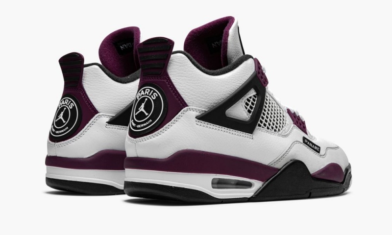 Nike Air Jordan 4 Retro 'PSG - Paris Saint Germain' Miesten Kengät Valkoinen Harmaat Mustat | 059MYNOQU
