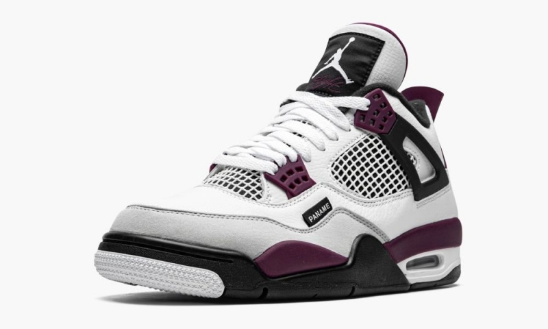 Nike Air Jordan 4 Retro 'PSG - Paris Saint Germain' Miesten Kengät Valkoinen Harmaat Mustat | 059MYNOQU