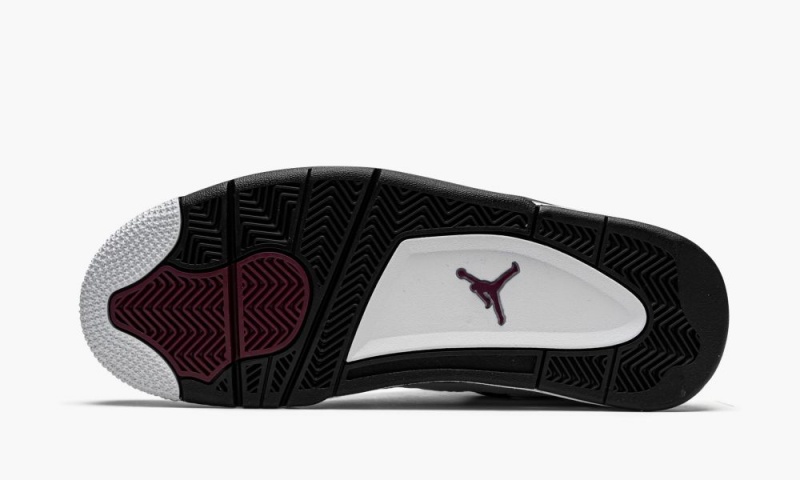 Nike Air Jordan 4 Retro 'PSG - Paris Saint Germain' Miesten Kengät Valkoinen Harmaat Mustat | 059MYNOQU