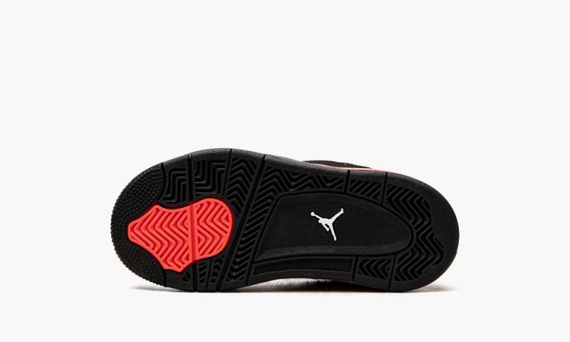 Nike Air Jordan 4 Retro PS 'Red Thunder' Lasten Kengät Mustat Valkoinen Punainen | 054NGLIWT