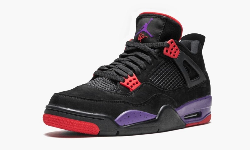 Nike Air Jordan 4 Retro 'Raptors/Drake OVO' Miesten Kengät Mustat Violetit | 746MSODFK