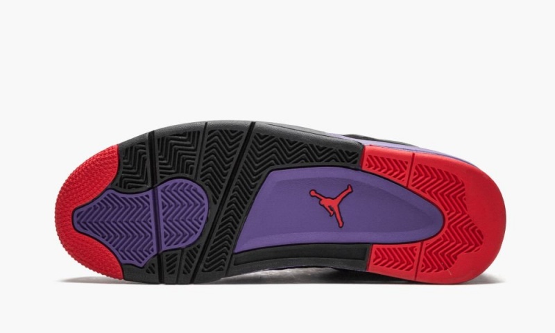 Nike Air Jordan 4 Retro 'Raptors/Drake OVO' Miesten Kengät Mustat Violetit | 746MSODFK