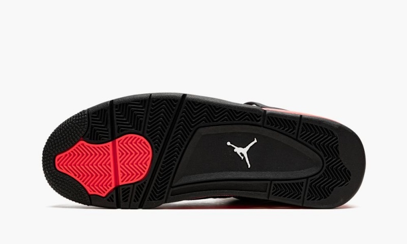 Nike Air Jordan 4 Retro 'Red Thunder' Miesten Kengät Mustat Valkoinen Punainen | 283VURCYL