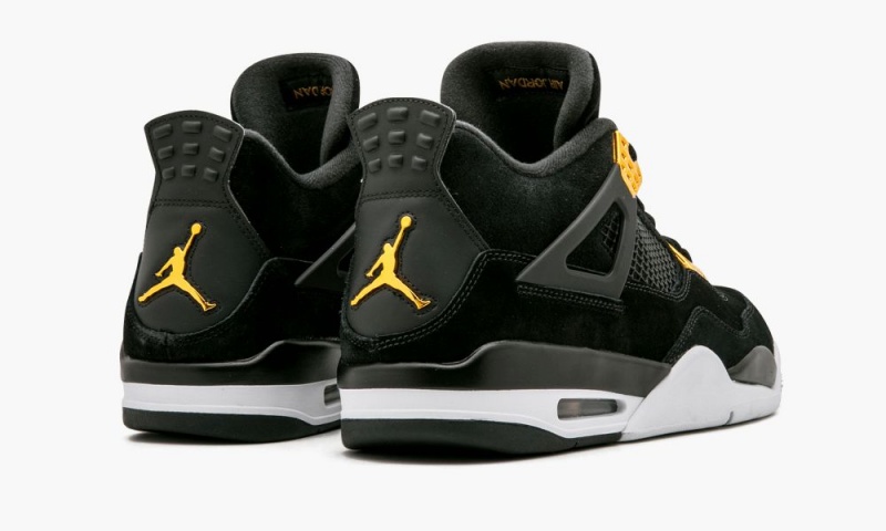 Nike Air Jordan 4 Retro 'Royalty' Miesten Kengät Mustat Metal Kultaiset Valkoinen | 385BGJRAP