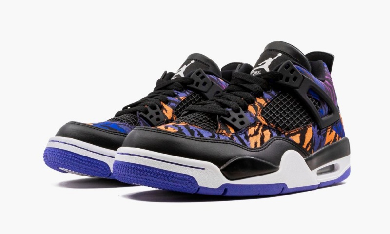 Nike Air Jordan 4 Retro 'Rush Violet' Lasten Kengät Mustat Valkoinen Violetit | 059FIOYGH