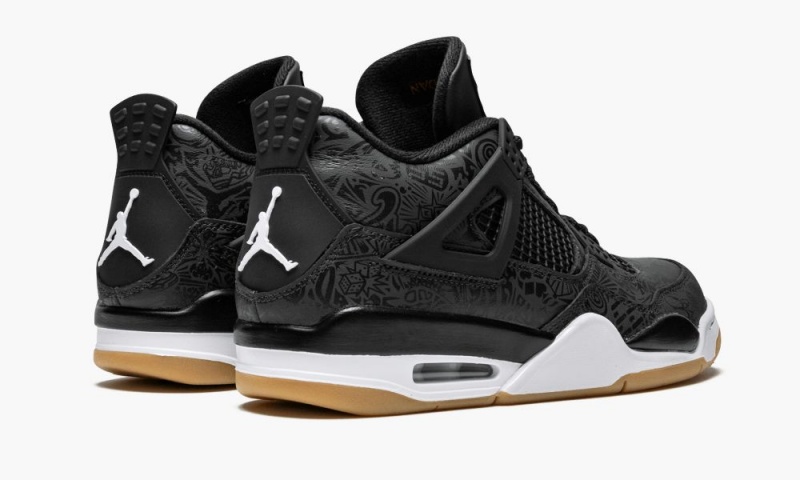 Nike Air Jordan 4 Retro SE 'Black Laser' Miesten Kengät Mustat Valkoinen Vaaleanruskea | 136TYJOZP