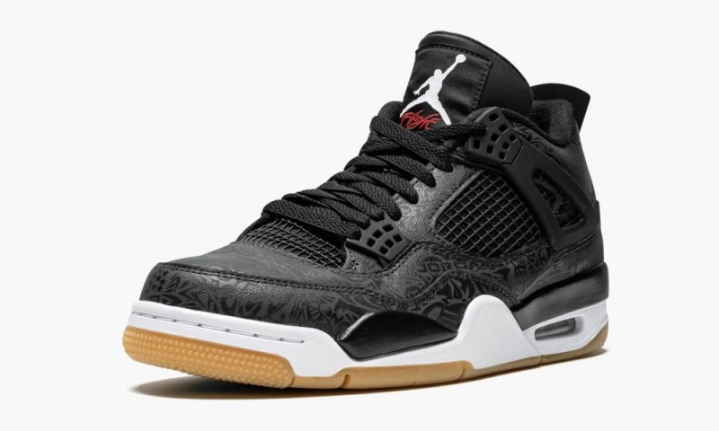 Nike Air Jordan 4 Retro SE 'Black Laser' Miesten Kengät Mustat Valkoinen Vaaleanruskea | 136TYJOZP