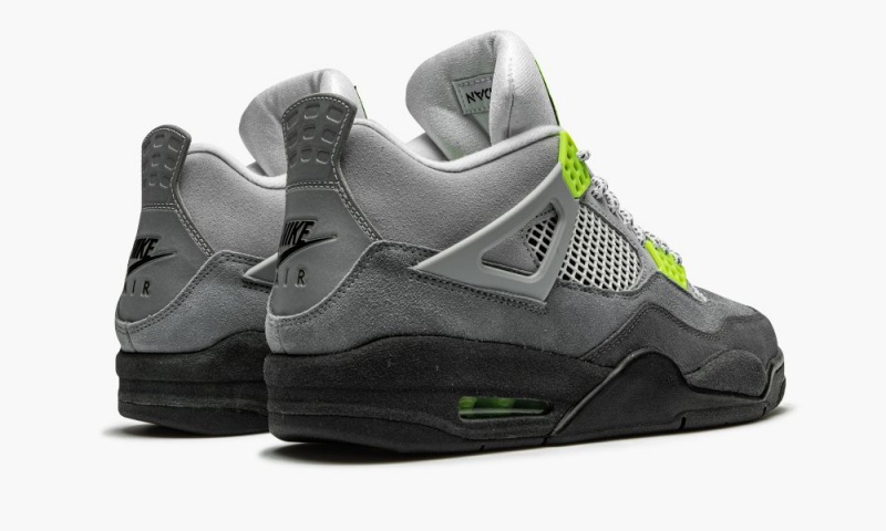 Nike Air Jordan 4 Retro SE 'Neon' Miesten Kengät Harmaat | 691LJOMSC