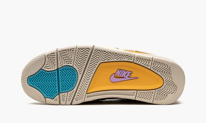 Nike Air Jordan 4 Retro SP 'Union 30th Anniversary - Desert Moss' Miesten Kengät Keltainen Turkoosi Sininen | 813OKSCJB