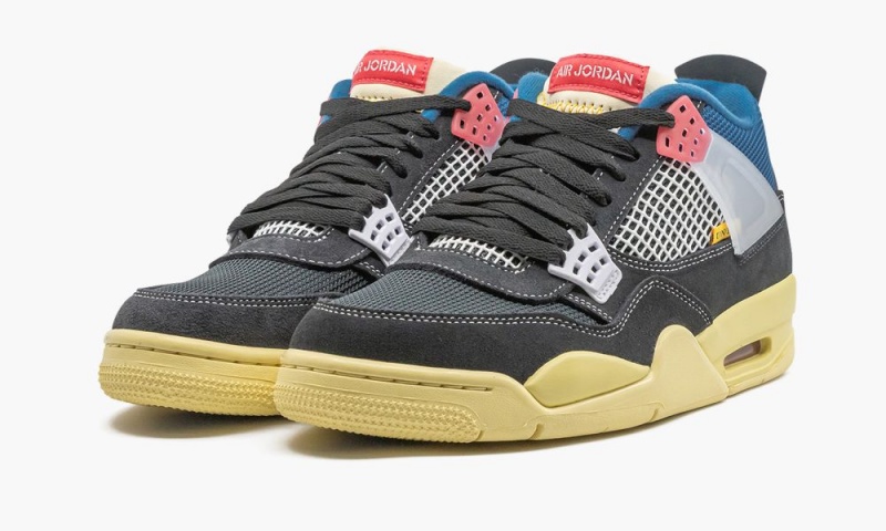 Nike Air Jordan 4 Retro SP 'Union - Off Noir' Miesten Kengät Sininen Tumman | 608OVEFTH