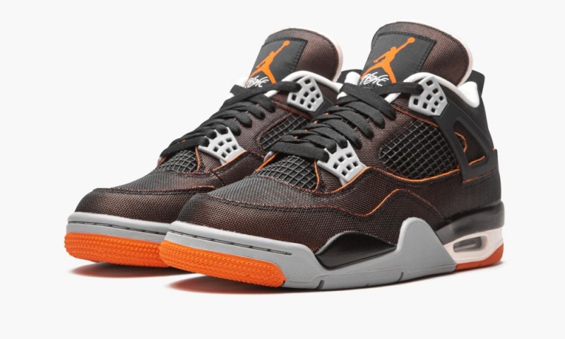 Nike Air Jordan 4 Retro 'Starfish' Naisten Kengät Mustat Vaalean | 062DXQTNG