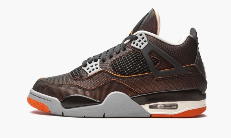 Nike Air Jordan 4 Retro \'Starfish\' Naisten Kengät Mustat Vaalean | 062DXQTNG