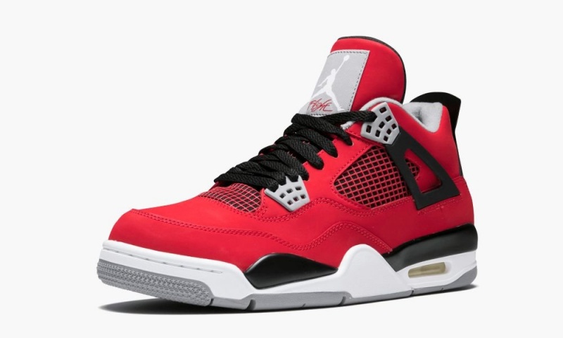 Nike Air Jordan 4 Retro 'Toro Bravo' Miesten Kengät Punainen Valkoinen Mustat Harmaat | 089POZEAC