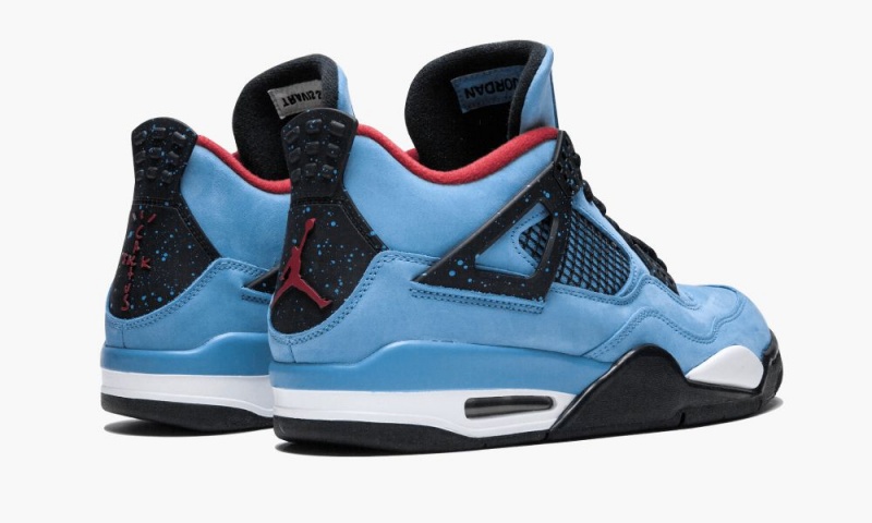 Nike Air Jordan 4 Retro 'Travis Scott - Cactus Jack' Miesten Kengät Sininen Punainen | 891AXVMCB