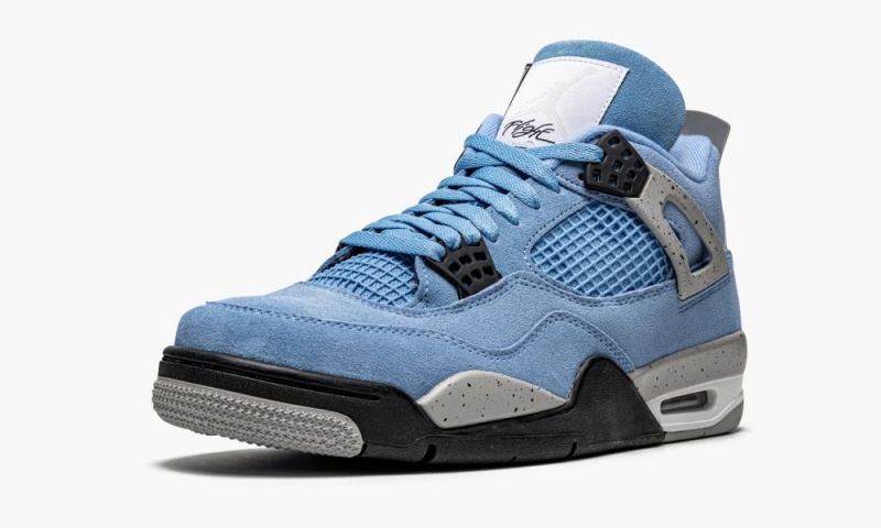 Nike Air Jordan 4 Retro 'University Blue' Miesten Kengät Sininen Harmaat | 281ZBYRXM