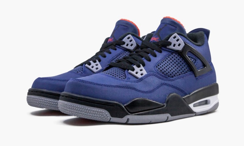 Nike Air Jordan 4 Retro WNTR BG 'Loyal Blue' Lasten Kengät Sininen Mustat Valkoinen | 642LMPTWZ
