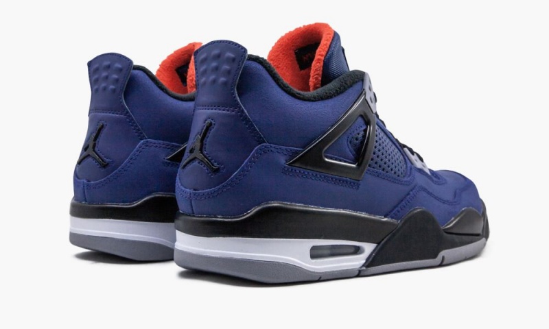 Nike Air Jordan 4 Retro WNTR BG 'Loyal Blue' Lasten Kengät Sininen Mustat Valkoinen | 642LMPTWZ