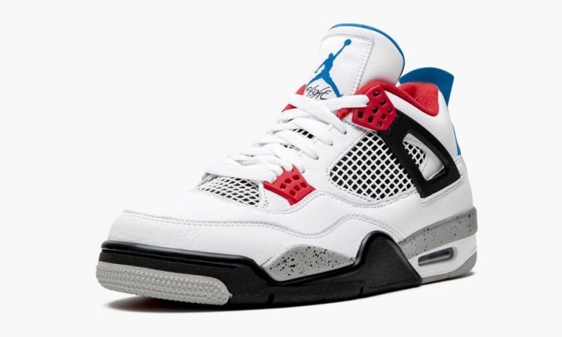 Nike Air Jordan 4 'What The' Miesten Kengät Valkoinen Punainen Harmaat | 692SRJKZL