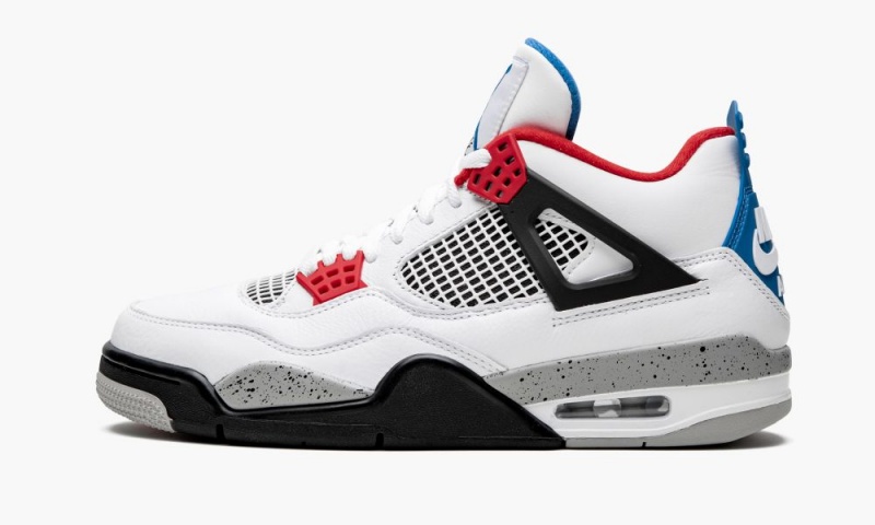 Nike Air Jordan 4 \'What The\' Miesten Kengät Valkoinen Punainen Harmaat | 692SRJKZL