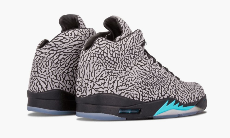 Nike Air Jordan 5 3Lab5 'Elephant Print' Miesten Kengät Harmaat Sininen Mustat | 486HVWYSJ