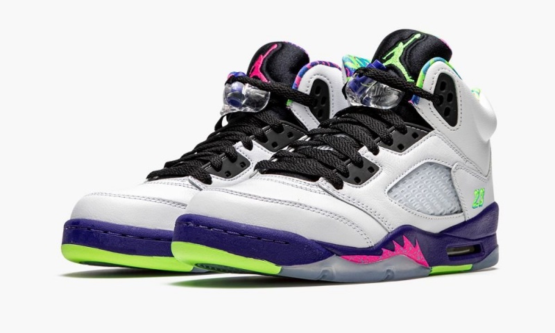 Nike Air Jordan 5 GS 'Alternate Bel-Air' Lasten Kengät Valkoinen Violetit Pinkki | 182KPIDOA
