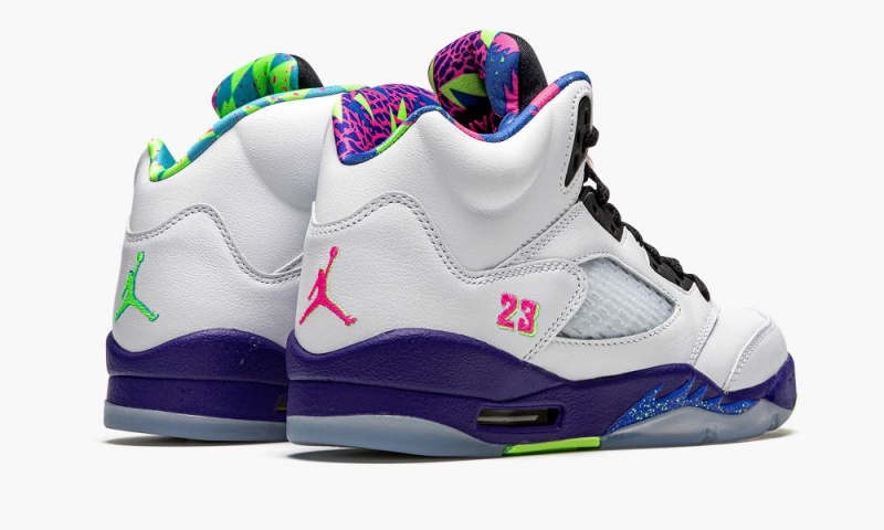 Nike Air Jordan 5 GS 'Alternate Bel-Air' Lasten Kengät Valkoinen Violetit Pinkki | 182KPIDOA