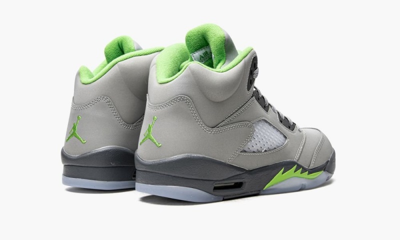 Nike Air Jordan 5 GS 'Green Bean 2022' Lasten Kengät Hopea Vihreä Harmaat | 687CLYWSH
