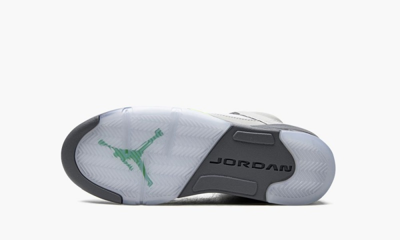 Nike Air Jordan 5 GS 'Green Bean 2022' Lasten Kengät Hopea Vihreä Harmaat | 687CLYWSH