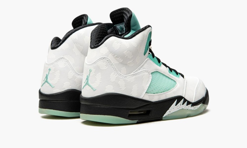 Nike Air Jordan 5 'Island Green' Miesten Kengät Valkoinen Mustat Valkoinen Vihreä | 035SYNCGI