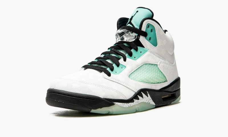 Nike Air Jordan 5 'Island Green' Miesten Kengät Valkoinen Mustat Valkoinen Vihreä | 035SYNCGI