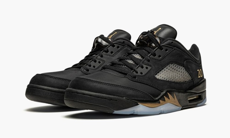 Nike Air Jordan 5 Low 'Class of 2021' Miesten Kengät Mustat Metal Kultaiset | 126VQAYXN