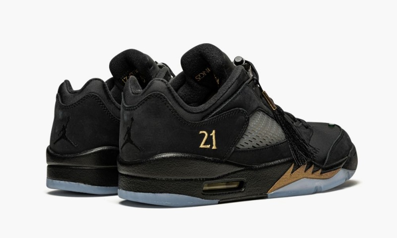 Nike Air Jordan 5 Low 'Class of 2021' Miesten Kengät Mustat Metal Kultaiset | 126VQAYXN