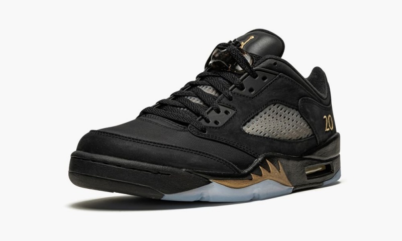 Nike Air Jordan 5 Low 'Class of 2021' Miesten Kengät Mustat Metal Kultaiset | 126VQAYXN