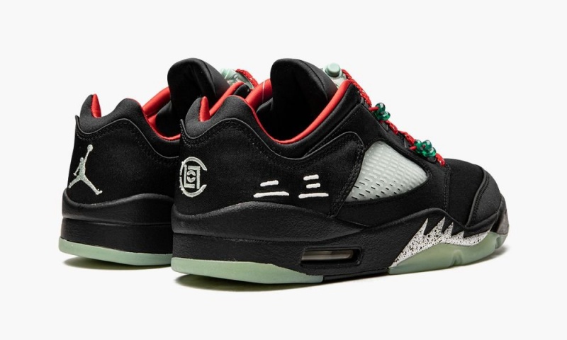 Nike Air Jordan 5 Low 'Clot' Miesten Kengät Mustat Punainen | 603WDXCTZ