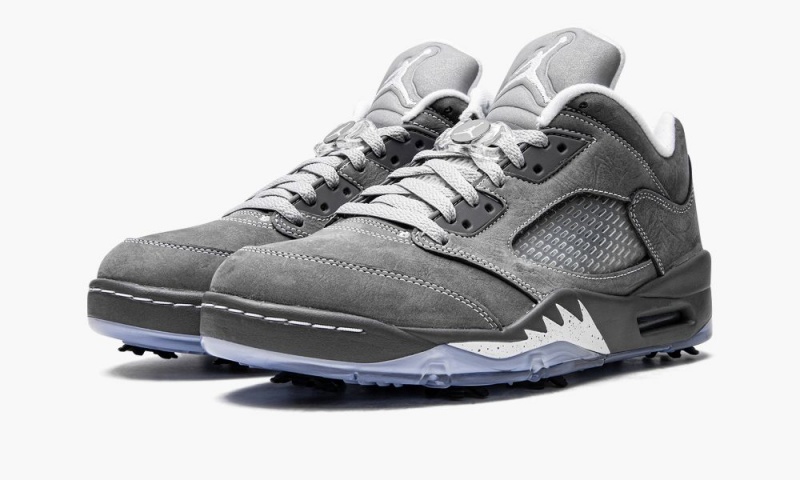 Nike Air Jordan 5 Low Golf 'Wolf Grey' Miesten Kengät Harmaat | 168FUHMVP