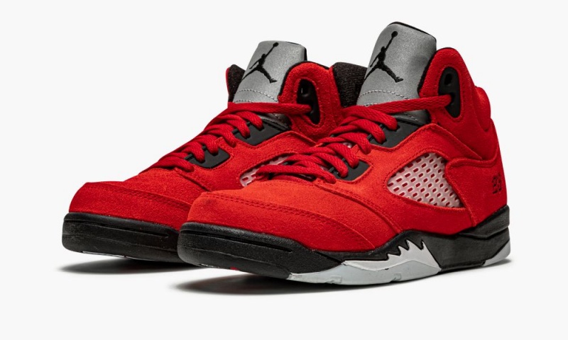 Nike Air Jordan 5 PS 'Raging Bull' Lasten Kengät Punainen Mustat | 271DAZLBS