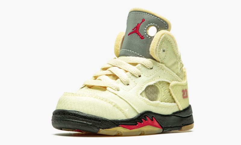 Nike Air Jordan 5 RETRO SP TD Lasten Kengät Punainen Mustat | 862NUHYKE
