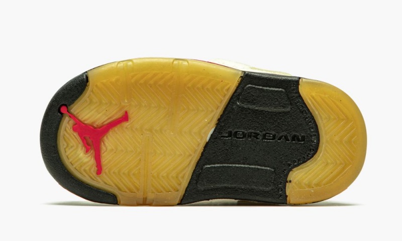 Nike Air Jordan 5 RETRO SP TD Lasten Kengät Punainen Mustat | 862NUHYKE