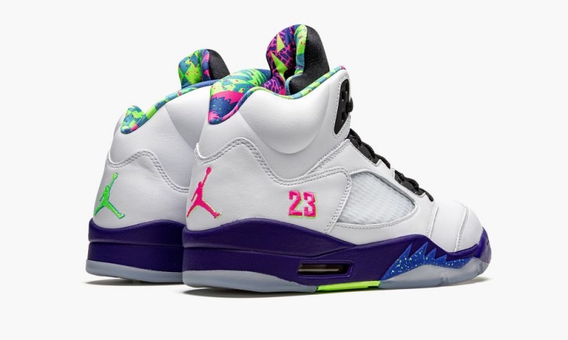 Nike Air Jordan 5 Retro 'Alternate Bel-Air' Miesten Kengät Valkoinen Violetit Pinkki | 289TFDVJY