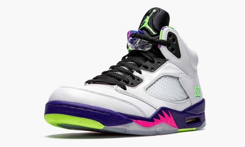 Nike Air Jordan 5 Retro 'Alternate Bel-Air' Miesten Kengät Valkoinen Violetit Pinkki | 289TFDVJY