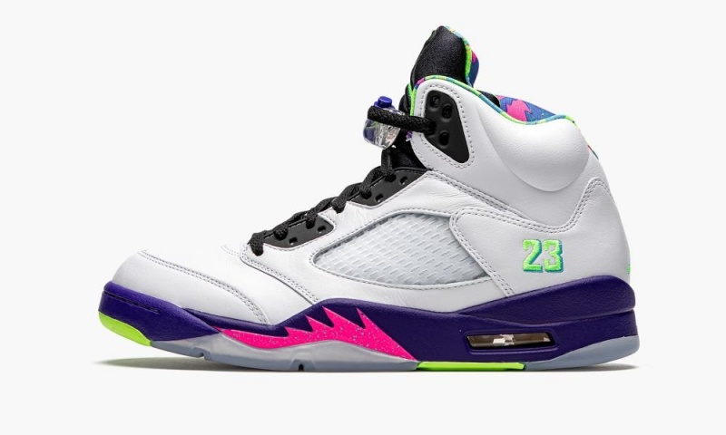 Nike Air Jordan 5 Retro \'Alternate Bel-Air\' Miesten Kengät Valkoinen Violetit Pinkki | 289TFDVJY