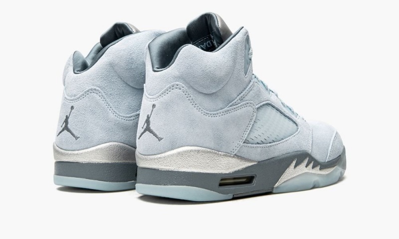 Nike Air Jordan 5 Retro 'Blue Bird' Naisten Kengät Sininen Harmaat | 417EKLXUS